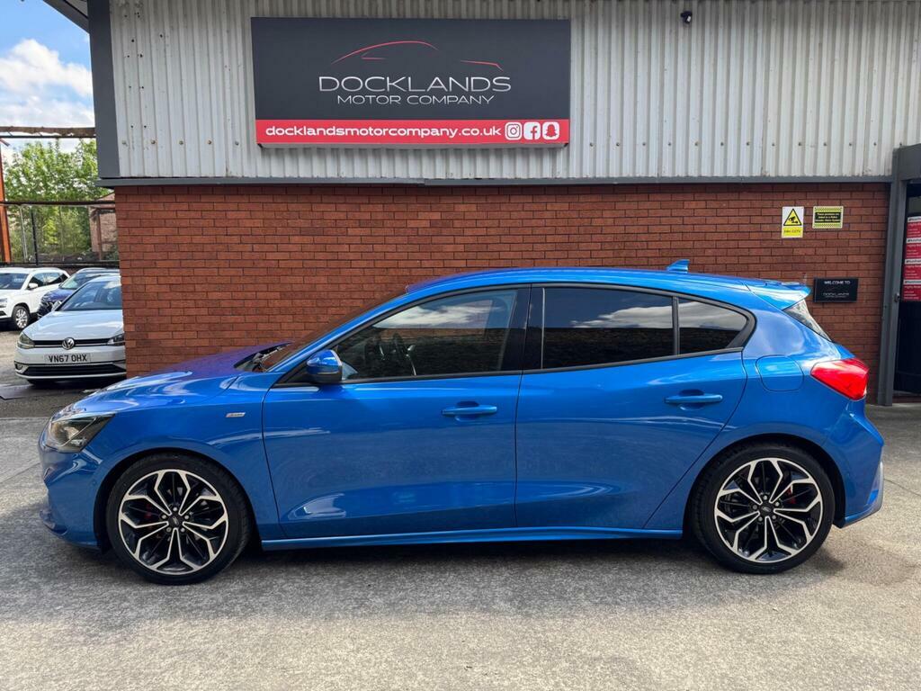 Ford Focus 1.5 Ecoblue St-line X Euro 6 S S EK20FYR Blue #4