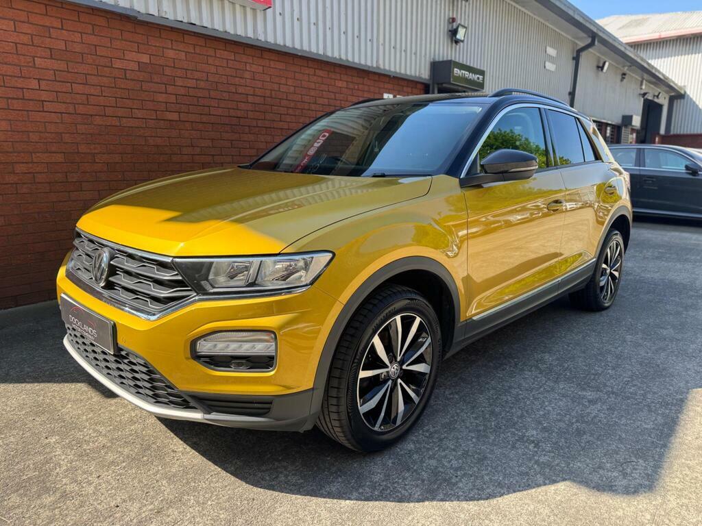 Volkswagen T-Roc 1.5 Tsi Evo Design Dsg Euro 6 S S Yellow