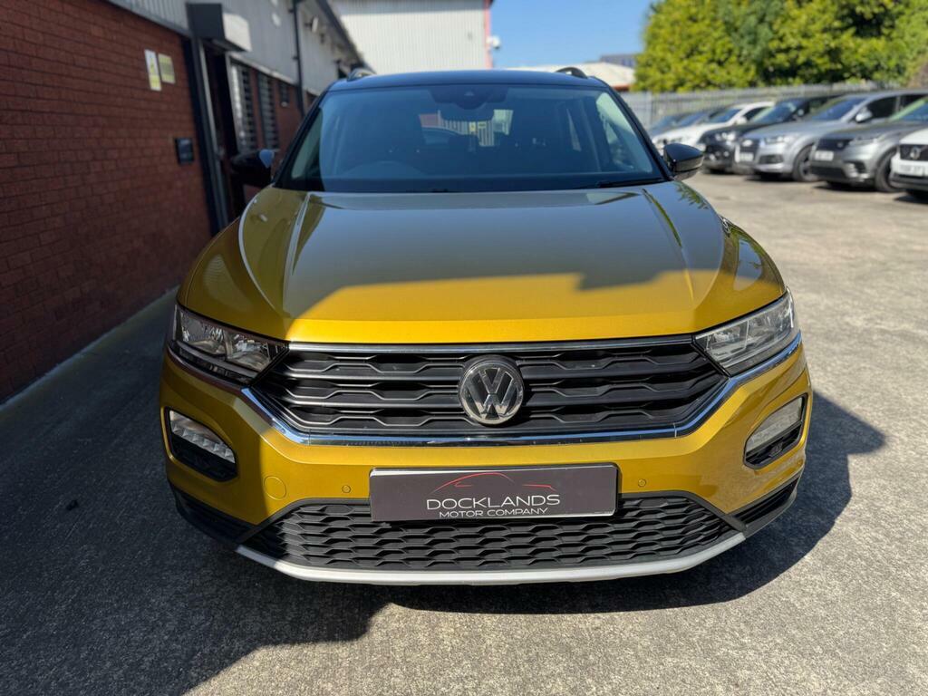 Volkswagen T-Roc 1.5 Tsi Evo Design Dsg Euro 6 S S SY69LJO Yellow #2