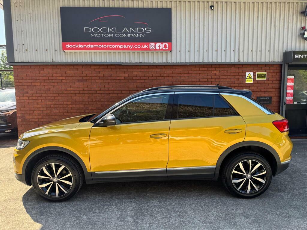 Volkswagen T-Roc 1.5 Tsi Evo Design Dsg Euro 6 S S SY69LJO Yellow #4