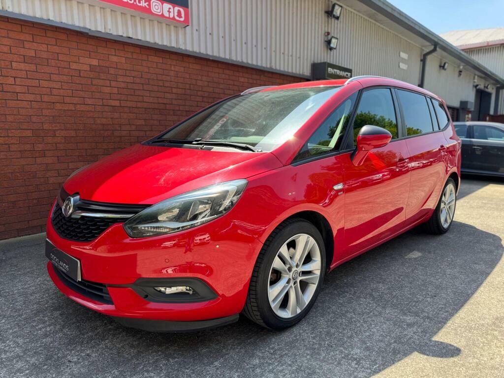 Vauxhall Zafira Tourer 1.4I Turbo Sri Euro 6 Red