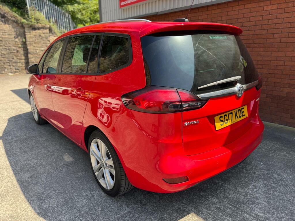 Vauxhall Zafira Tourer 1.4I Turbo Sri Euro 6 SG17KDE Red #6