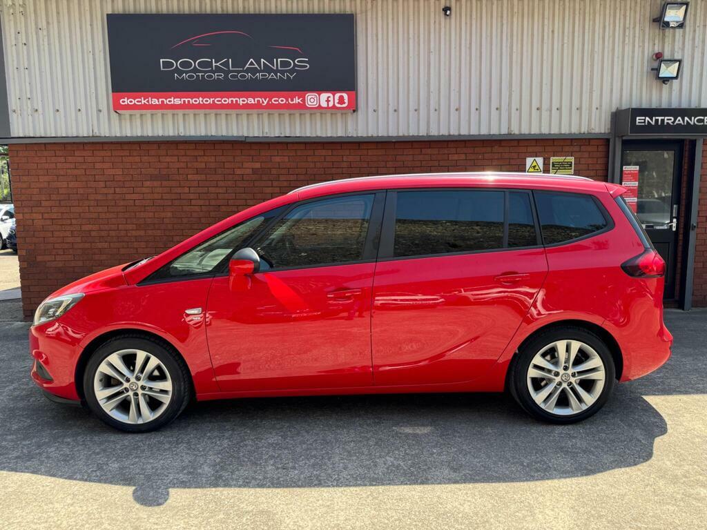 Vauxhall Zafira Tourer 1.4I Turbo Sri Euro 6 SG17KDE Red #5
