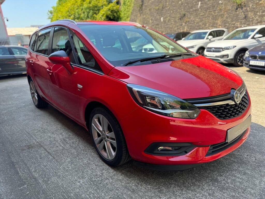Vauxhall Zafira Tourer 1.4I Turbo Sri Euro 6 SG17KDE Red #3