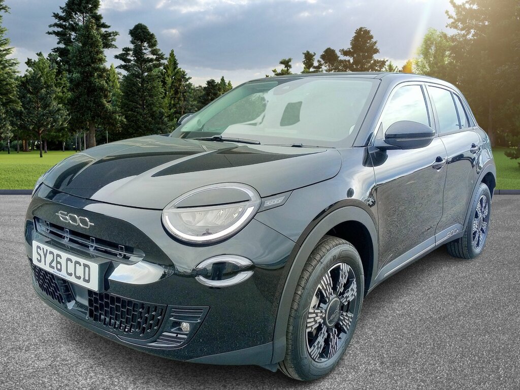 Fiat 600 1.2 Mhev 136 Hp Hybrid Dct Black