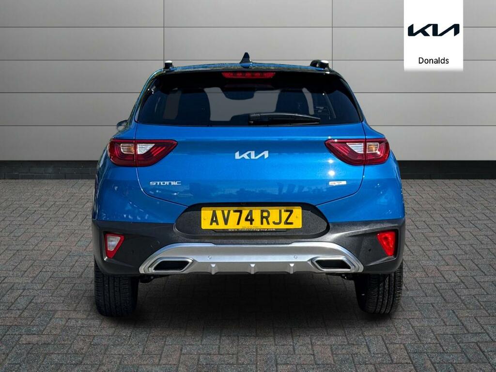 Kia Stonic 1.0 T-gdi Mhev Gt-line S Dct Euro 6 Ss Blue #4