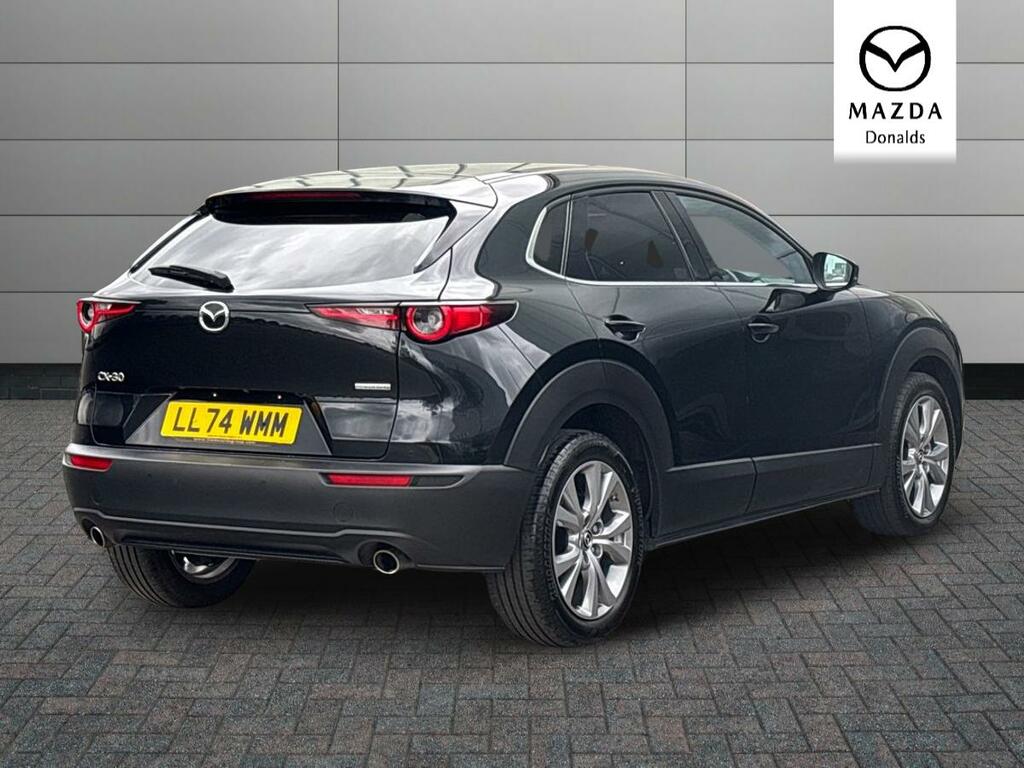 Mazda CX-30 2.5 E-skyactiv G Mhev Exclusive-line Euro 6 Ss LL74WMM Black #3