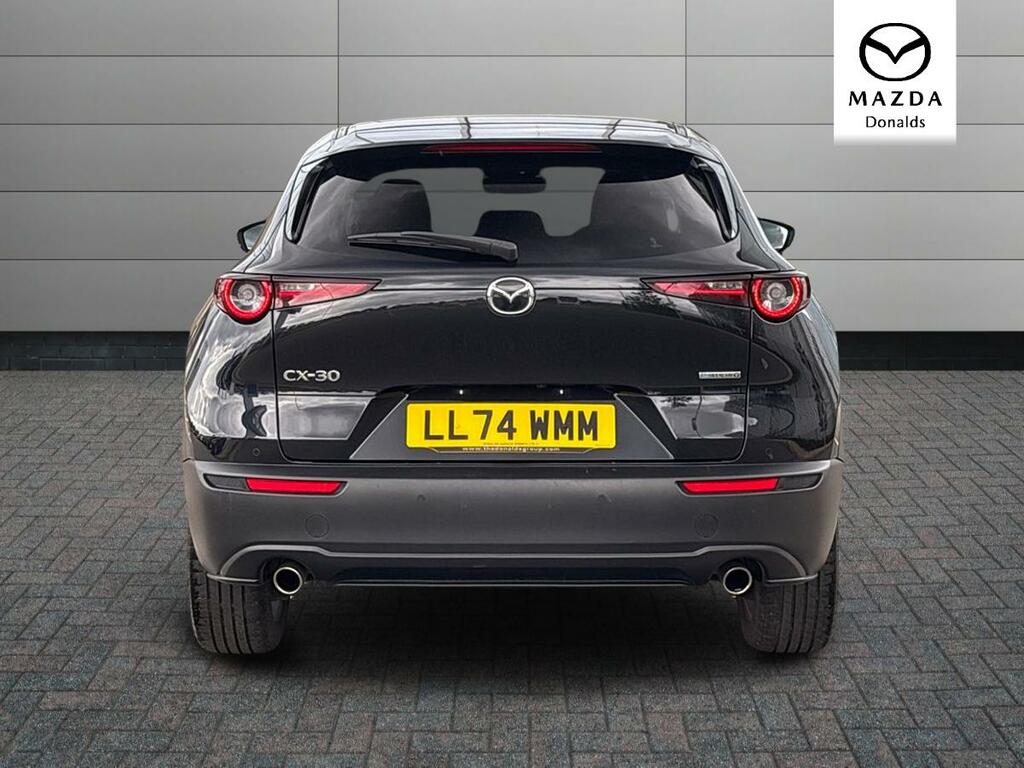 Mazda CX-30 2.5 E-skyactiv G Mhev Exclusive-line Euro 6 Ss LL74WMM Black #4