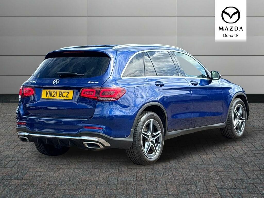 Mercedes-Benz GLC Class 2.0 Glc220d Amg Line G-tronic 4Matic Euro 6 Ss VN21BCZ Blue #3