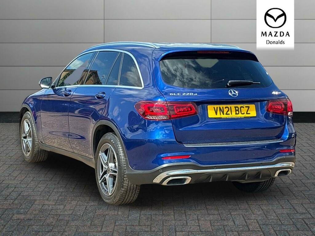 Mercedes-Benz GLC Class 2.0 Glc220d Amg Line G-tronic 4Matic Euro 6 Ss VN21BCZ Blue #5