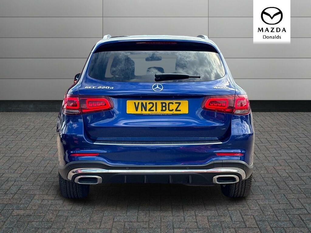 Mercedes-Benz GLC Class 2.0 Glc220d Amg Line G-tronic 4Matic Euro 6 Ss VN21BCZ Blue #4