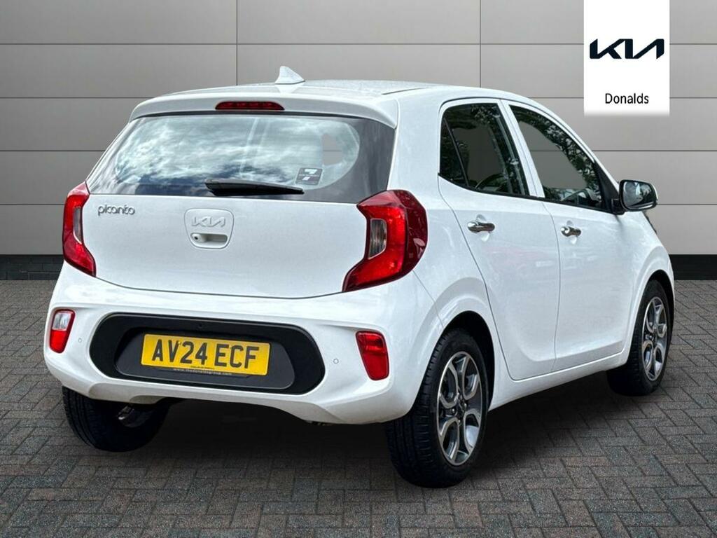Kia Picanto 1.0 Dpi 3 Amt Euro 6 Ss AV24ECF White #3