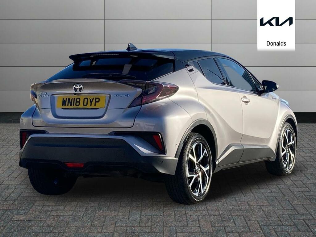 Toyota C-Hr 1.8 Vvt-h Dynamic Cvt Euro 6 Ss WN18OYP Silver #3