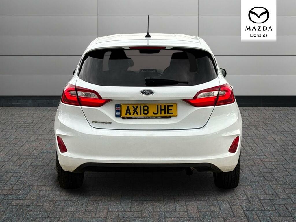 Ford Fiesta 1.0T Ecoboost Titanium Euro 6 Ss AX18JHE White #4