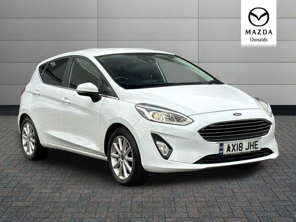 Ford Fiesta 1.0T Ecoboost Titanium Euro 6 Ss White