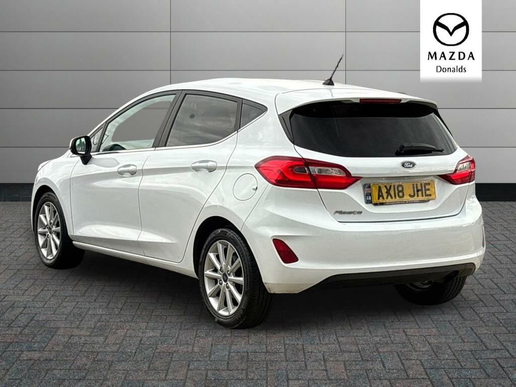 Ford Fiesta 1.0T Ecoboost Titanium Euro 6 Ss AX18JHE White #5