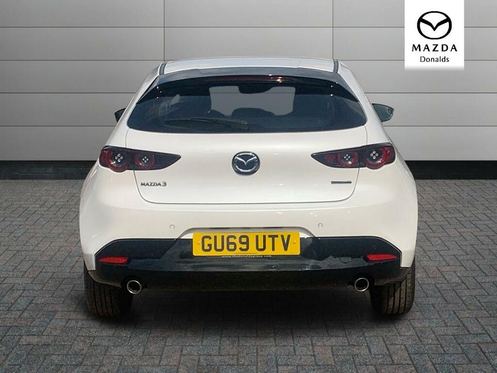 Mazda 3 2.0 Skyactiv-g Mhev Se-l Euro 6 Ss GU69UTV White #4