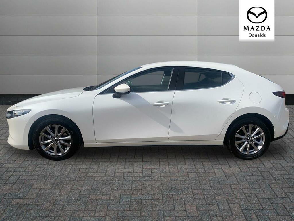 Mazda 3 2.0 Skyactiv-g Mhev Se-l Euro 6 Ss GU69UTV White #6