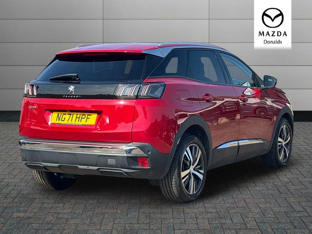 Peugeot 3008 1.2 Puretech Allure Premium Eat Euro 6 Ss NG71HPF Red #3