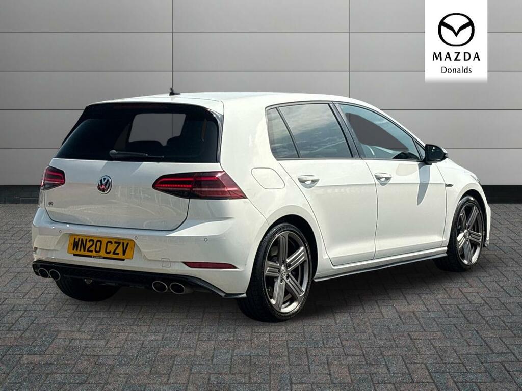 Volkswagen Golf 2.0 Tsi R Dsg 4Motion Euro 6 Ss WN20CZV White #3