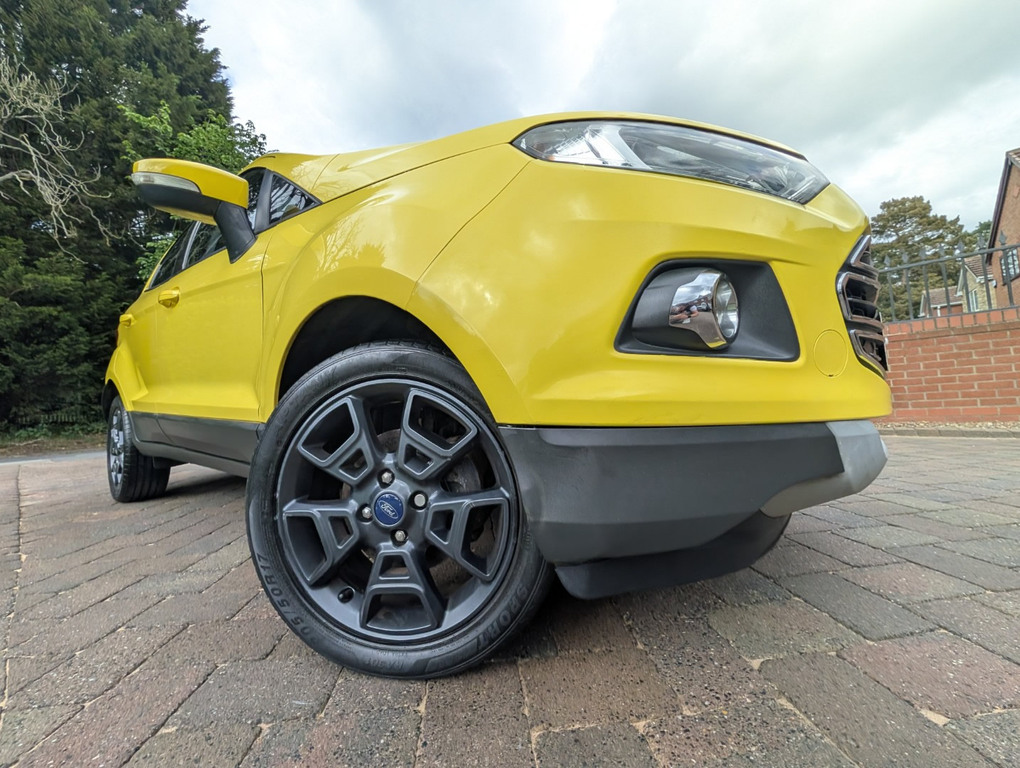 Ford Ecosport 1.5 Tdci Titanium CF65FNZ Yellow #4