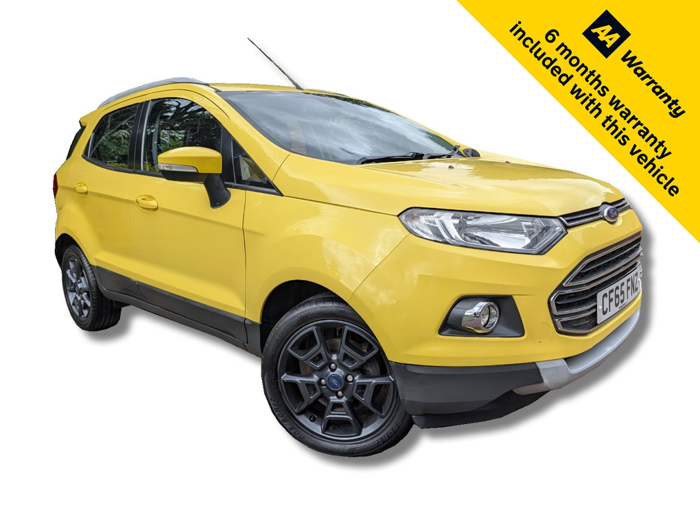 Ford Ecosport 1.5 Tdci Titanium Yellow