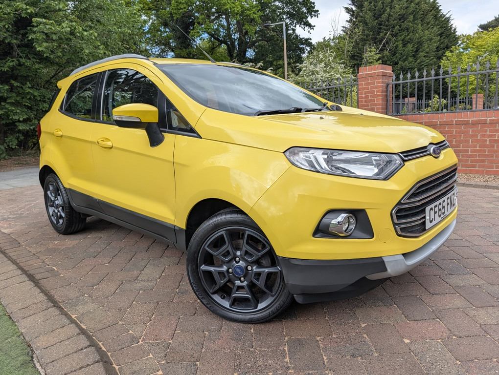 Ford Ecosport 1.5 Tdci Titanium CF65FNZ Yellow #2
