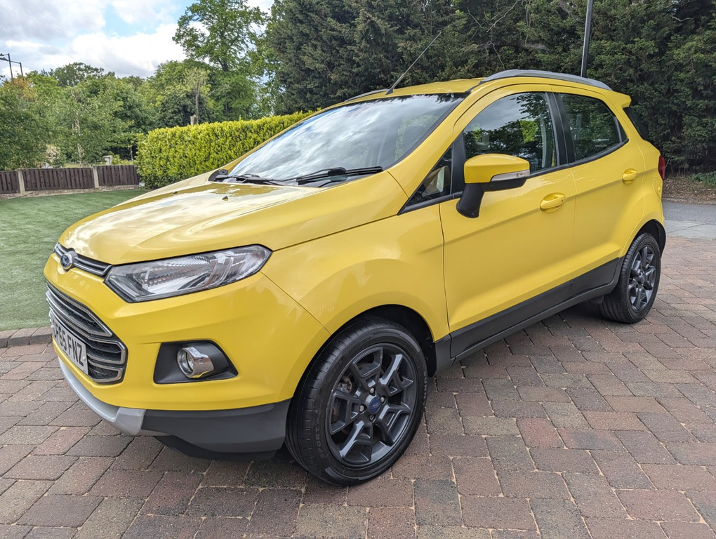 Ford Ecosport 1.5 Tdci Titanium CF65FNZ Yellow #6