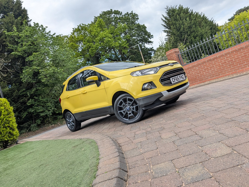 Ford Ecosport 1.5 Tdci Titanium CF65FNZ Yellow #5