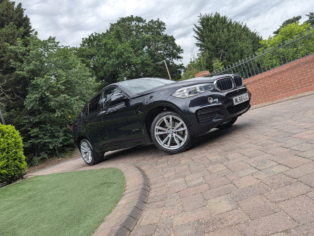 BMW X6 3.0 Xdrive30d M Sport Xdrive ML68UJZ Black #5