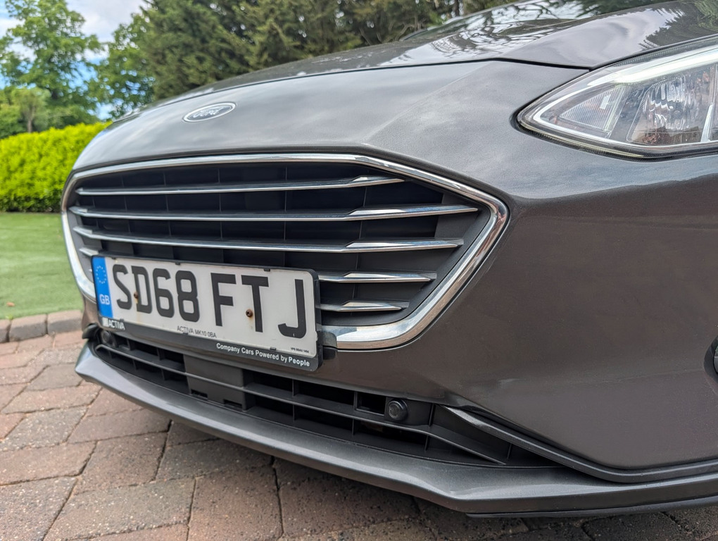 Ford Focus 1.5 Ecoblue Titanium X Estate SD68FTJ Grey #2