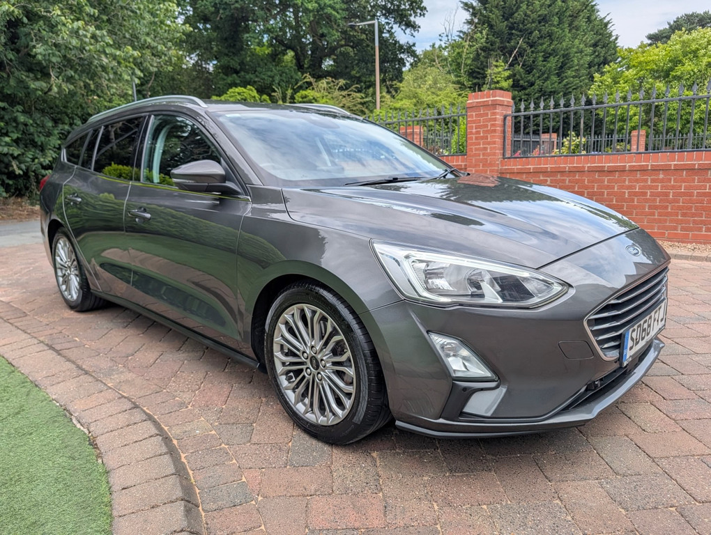 Ford Focus 1.5 Ecoblue Titanium X Estate SD68FTJ Grey #3
