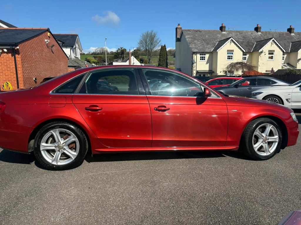 Audi A4 2.0 Tfsi Sport Red #5