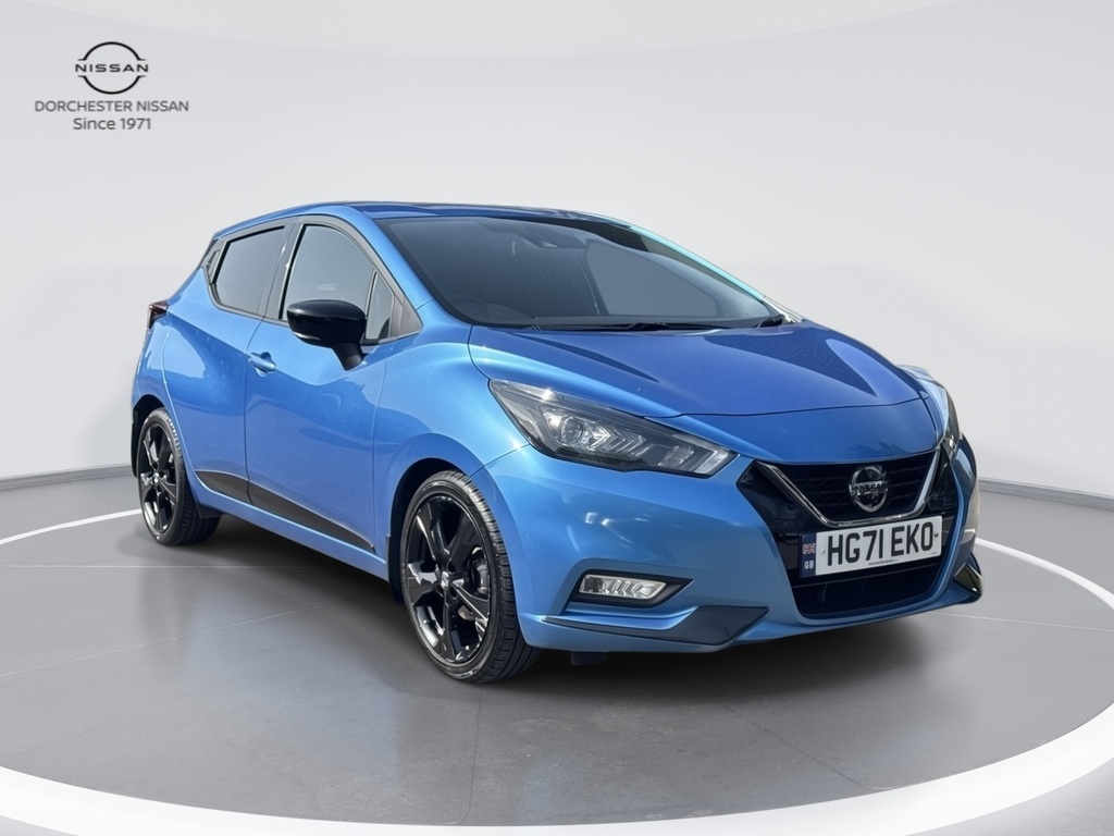 Nissan Micra 1.0 Ig-t N-sport Hatchback Xtron Euro 6 Blue