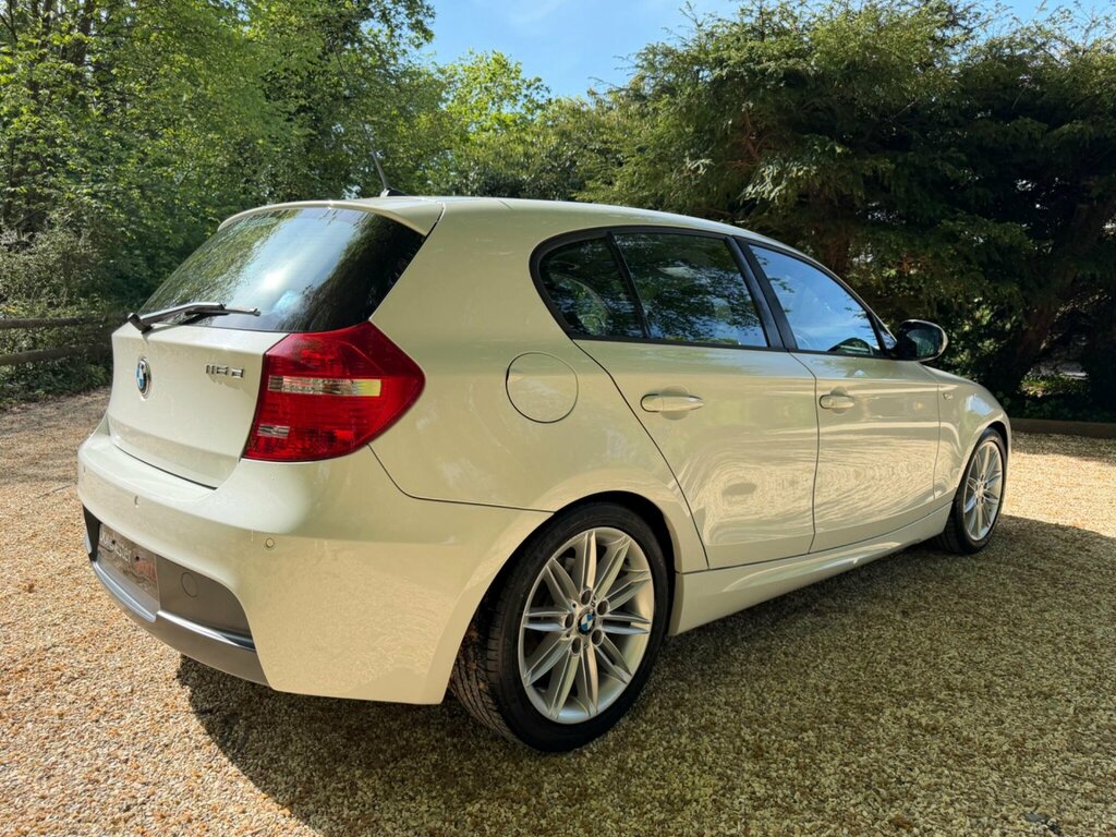 BMW 1 Series 2.0 116D M Sport Hatchback Euro White #4