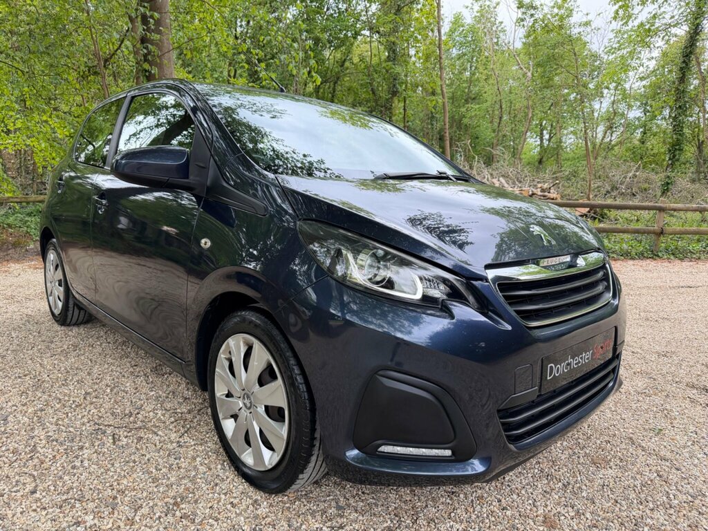 Peugeot 108 1.0 Active Hatchback Euro 6 Ss VK65YHE Blue #3