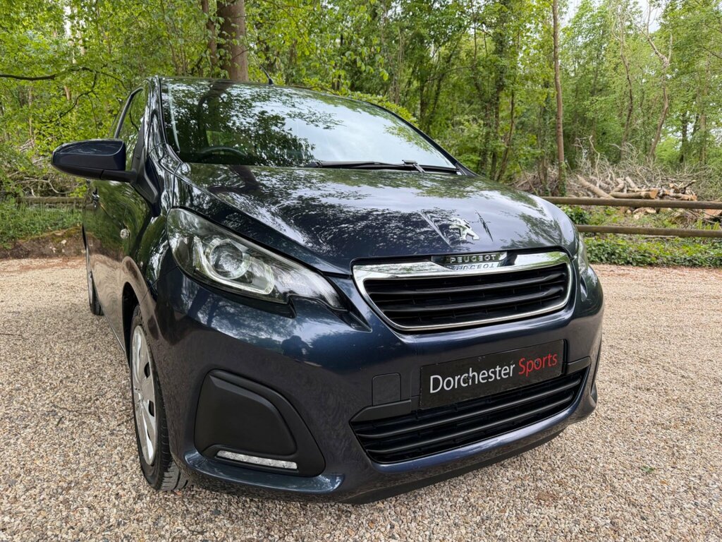 Peugeot 108 1.0 Active Hatchback Euro 6 Ss VK65YHE Blue #2