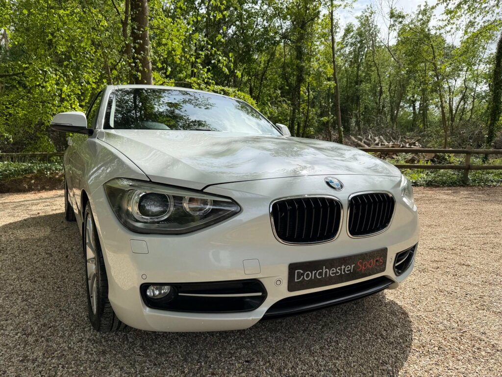 BMW 1 Series 2.0 118D Sport Euro 5 Ss White #2