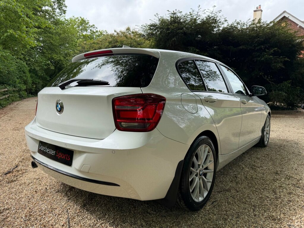 BMW 1 Series 2.0 118D Sport Euro 5 Ss White #5