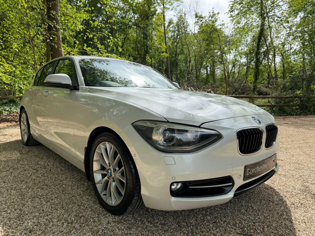 BMW 1 Series 2.0 118D Sport Euro 5 Ss White #3