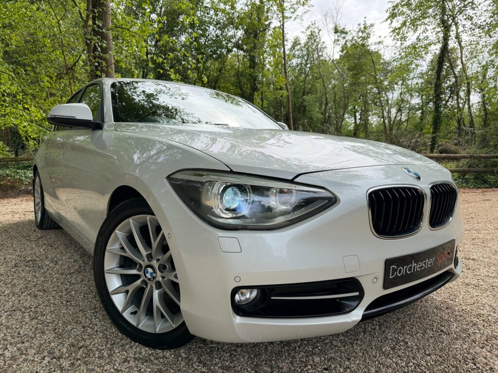 BMW 1 Series 2.0 118D Sport Euro 5 Ss White