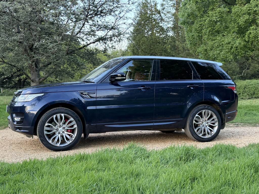 Land Rover Range Rover Sport Suv 3.0 H Sdv6 Dynamic 2016 Blue #2
