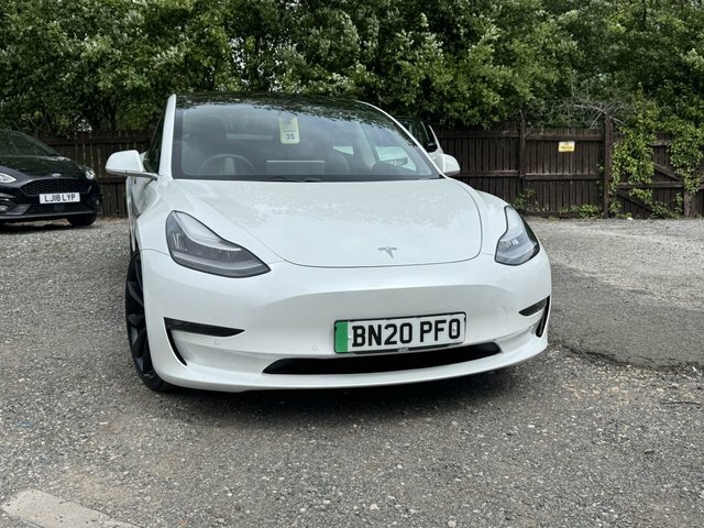 Tesla Model 3 Dual Motor Performance Saloon BN20PFO White #2