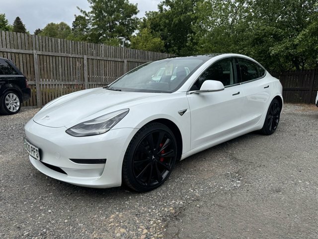 Tesla Model 3 Dual Motor Performance Saloon BN20PFO White #3