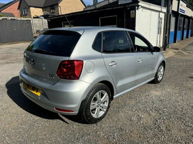 Volkswagen Polo 1.2 Tsi Bluemotion Tech Match Hatchback FN17MFV Silver #5
