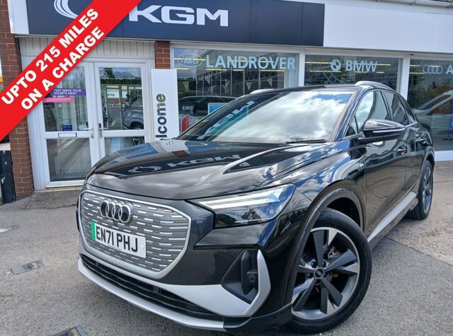 Audi Q4 E Tron 35 S Line Suv 55Kwh 170 Ps Black