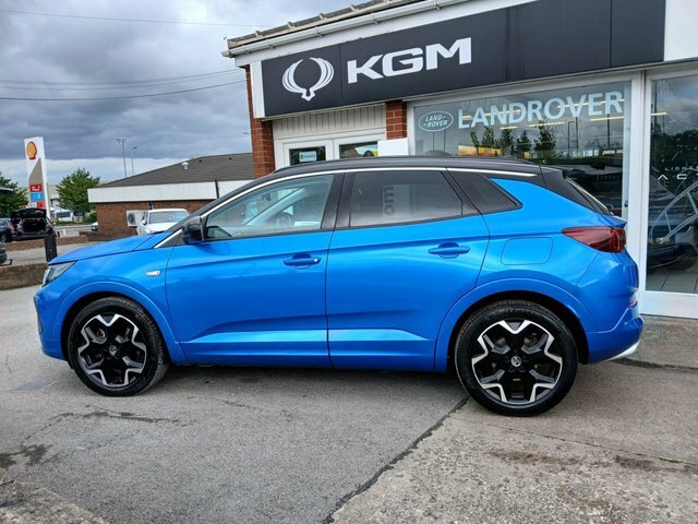 Vauxhall Grandland 1.6 13.2Kwh Elite Suv Plug-in Hybrid Au LD22LCT Blue #3