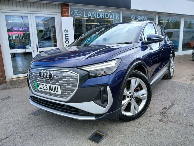 Audi Q4 E Tron 40 S Line Sportback 82Kwh 204 P RE23MUU Blue #6