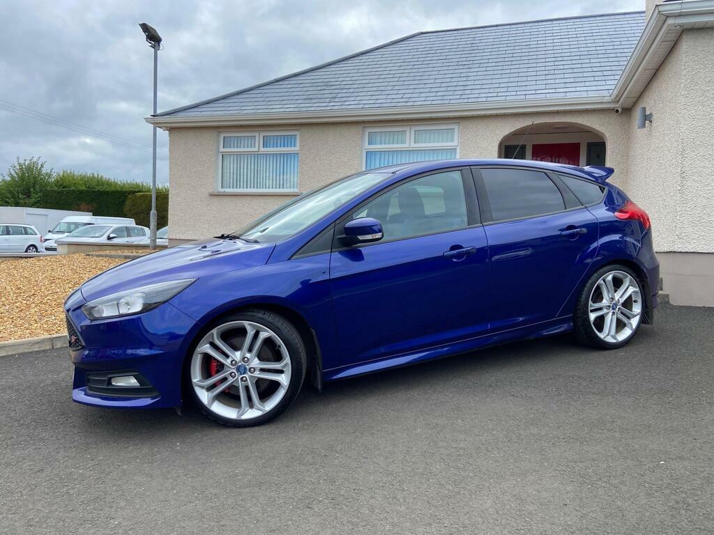 Ford Focus 2.0 Tdci St-2 Euro 6 S S SK16UMX Blue #2