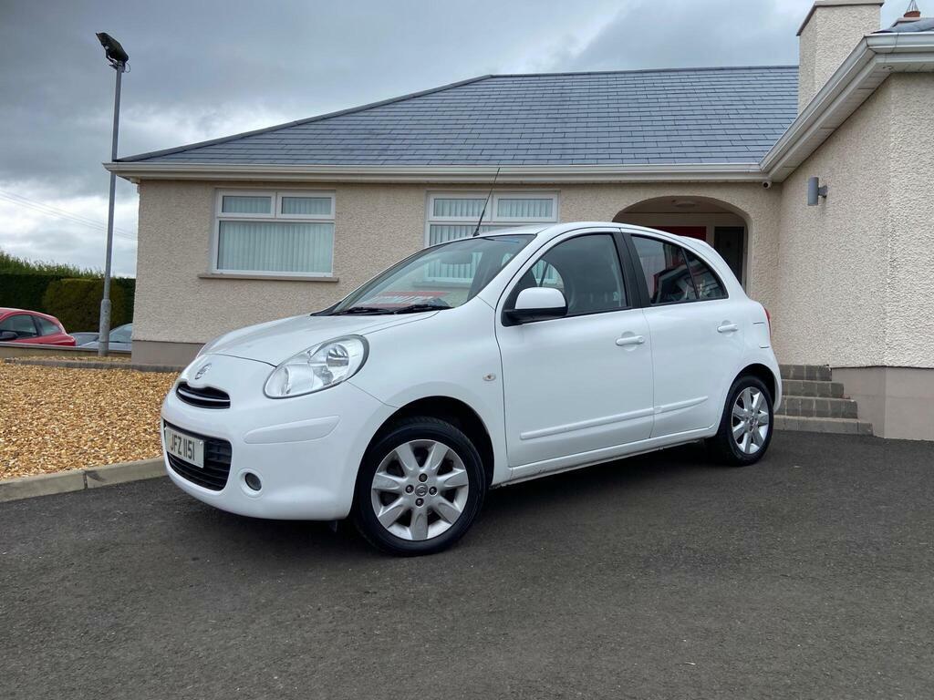 Nissan Micra 1.2 12V Acenta Cvt Euro 5 White